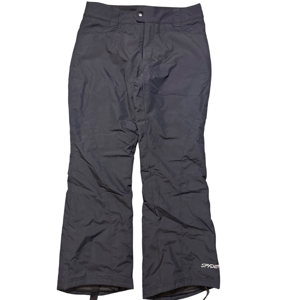 Spyder Entrant GII Black Ski Snow Pants Womens Size 10 Insulated‎ Waterproof